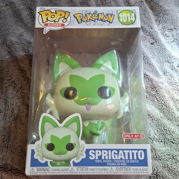 Jumbo Funko Pokémon Sprigatito Pop! - Picture 5 of 7